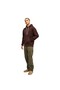 Men's Brown Salt Water Hoodie Sweatshirt - 6