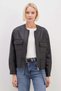 Belt-Tied, Zippered, Double-Pocket Faux Leather Jacket - 2