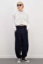 Ribbed Jogger Sweatpants with Elastic Waist - 2