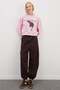 Ribbed Jogger Sweatpants with Elastic Waist - 3
