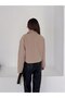 Pocketed Lined Short Cashmere Jacket - 7