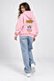 Unisex Women's and Men's Drip Toxic Design Text Printed Oversize 3 Thread Hooded Sweatshirt - 5