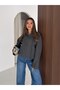 Pocketed Lined Short Cashmere Jacket - 7