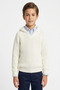 Unisex Children's Thessaloniki Knitted Hooded V-Neck Knitwear Sweater - 3