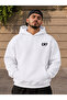 Adult Men's Hooded Sweatshirt Printed 3 Thread Raster Sweatshirt - - 2