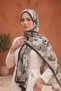 Triple Shawl Set - Jacquard & Crinkle Three Different Pattern Shawls - 6