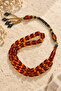 Specially Crafted Zeyve Amber Prayer Beads – Certified with Metal Tassel – Orange - 8