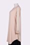 Combed Cotton Sleeved Tunic Beige - 2