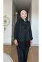 Molly Nelly Women's Comfortable Hooded Set with Front Pieces - 5