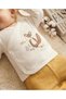 Newborn Baby Girl Baby Boy Hospital Discharge Set 5-Piece Set 100% Cotton Organic 0-3 Months Snap Fastener Double-Breasted - 2