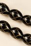 Exquisitely Crafted Brass-Engraved Kuka Prayer Beads – Oval Diamond Patterned - 7