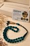 Specially Crafted Zeyve Amber Prayer Beads – Certified with Metal Tassel – Turquoise - 4