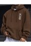 Modern and Eye-Catching Men's Hooded Sweatshirt. - 2