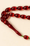 A. Kadir Bayraklı Master Craftsmanship Fire Amber Prayer Beads – Red Oval - 2