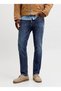 Blue Men's Straight Denim Trousers 12300791 Jjiclark Jjoriginal Am Nos