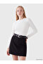 Beli Belted A-Line Mini Skirt