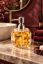 Clear Acrylic Liquid Soap Dispenser – Decorative Soap Dispenser with Chrome Pump, for Bathroom and Kitchen - 4