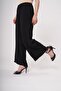 Combed Cotton Lined Jazz Trousers Black - 3
