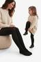Mother Daughter Black Thermal Underwear Pantyhose Set / Combination, You Create It Yourself