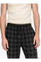Standardfit Checked Embroidered Men's Pajama Bottoms from Uzg Store for Style Enthusiasts - 3