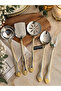 Gold 5 Piece 18/10 Stainless Steel Serving Set 29cm - 3