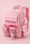 School Bag Kawai Pink Multi-Compartment Plush Accessory - 2