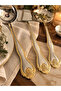 Gold 5 Piece 18/10 Stainless Steel Serving Set 29cm - 2