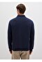 Polo Collar Regular Fit 89% Cotton 11% Polyester Men's Sweatshirt. - 3
