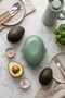 Avocado Storage Container and Nutrition Container with Lockable Lid - 2