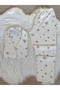 Snowflake Patterned Soft Feel Long Sleeve Knitted Pajama Set