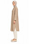 Ribbed Detailed Buttoned Long Tunic – Vi̇zon 10762 - 2