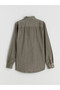 Ozmarka New Season Slim Fit Velvet Men's Shirt - 6