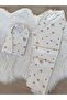 Snowflake Patterned Soft Feel Long Sleeve Knitted Pajama Set - 4