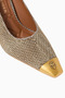 Regent Court 90 Pumps, Elegant Heels with Fabric and Vintage Details - 3
