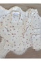 Snowflake Patterned Soft Feel Long Sleeve Knitted Pajama Set - 6