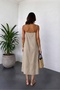 Women's Soft Modal V-Neck Thin Strap Casual Basic Long Dress - 6