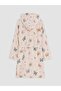 Mixed Butterfly Printed Girls' Bathrobe (W6) - 3