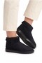 Warm and Water-Resistant Women's Autumn and Winter Daily Use Trendy Short Mini Thin-Soled Boots with Fur Inside - 5