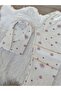 Snowflake Patterned Soft Feel Long Sleeve Knitted Pajama Set - 5