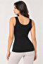 Women's 3-Piece Bamboo Elastane Wide Strap Basic Undershirt Set Flexible Daily Underwear - 2