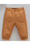 İncibaby Hello World Cotton Pocketed Shoulder Buttoned 3 Yarn Winter Baby Boy 2-Piece Set - 3