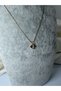 Steel Necklace with Zircon Stone Figure Models - 4