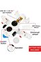 3D Flying Airplane Car Toy for Kids with 360° Rotation, LED Lights & Sound - 2