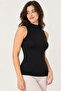 Women's 3-Piece Modal Cotton Turtleneck Sleeveless Basic Undershirt Set Stretchy Casual Underwear - 8