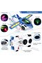 3D Flying Airplane Car Toy for Kids with 360° Rotation, LED Lights & Sound - 7
