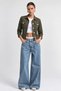 Button Detailed Lycra Women's Jacket - 2