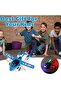 3D Flying Airplane Car Toy for Kids with 360° Rotation, LED Lights & Sound - 6
