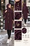 Hijab Women's Vertical Striped Angora Soft Textured Winter Cardigan - 2