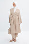 Kimono with scalloped sleeve detail - 2