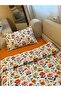Pique Suit Set - Colorful Daisy Patterned - 4 Pieces - 2